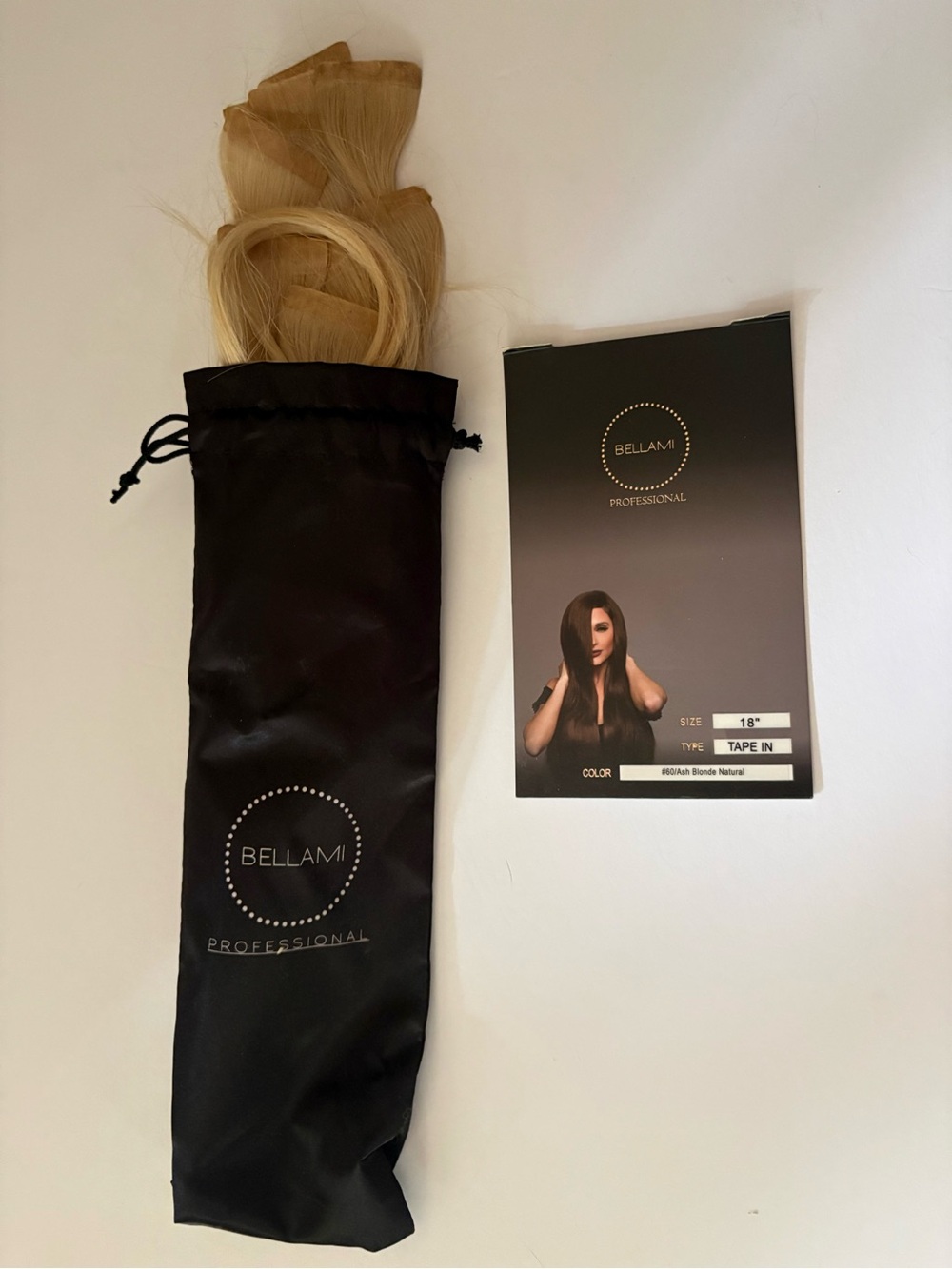 Bellamini tape in hair extensions 18 inch